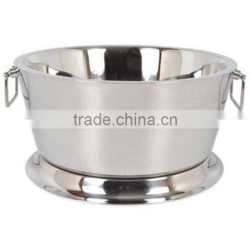 large nickel plated beer buckets for sale