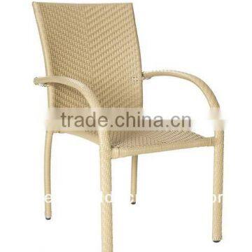 Aluminum Frame Rattan Coffee Set With Round Table photo-3
