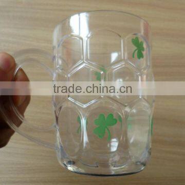 Promotional Advertising Transparent Plastic Beer Cup