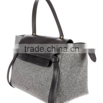 2017 New Model OEM Available Eco Handmade Non Woven Lady Hand Bag Women Hand Bag China Suppliers photo-3