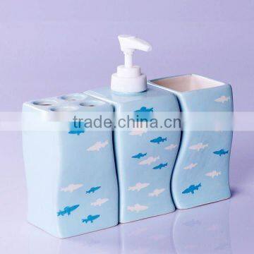 Ocean Blue Bathroom Set