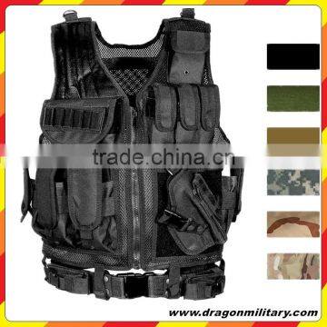 Hot sale good quality black law enforcement tactical vest