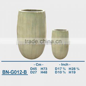 GLAZED CERAMIC OUTDOOR POT BN-G012 photo-2
