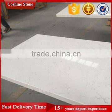 Jianfa Carrara White Quartz Stone Kitchen Countertop photo-4