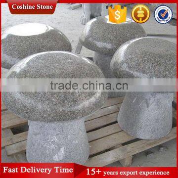 China Red Granite Garden Stone Bench Cheap Price photo-3