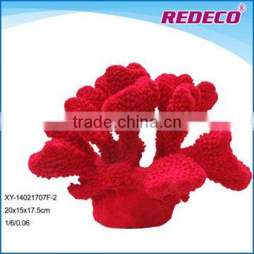 Resin aquarium coral decoration