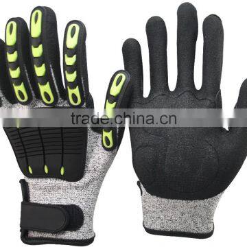 NMSAFETY cut resistance liner with TRP & mechanic gloves