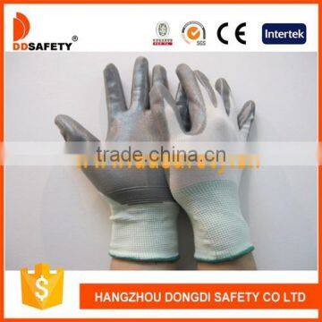 DDSAFETY Hot Sale High Quality Nitrile Coated Safety Gloves With CE