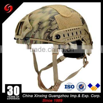 FAST Bulletproof Helmet NIJ 3A Aramid Core or pe Core Tactical NVG Mount and Rail Kits Camouflage Digital Color for SWAT photo-6