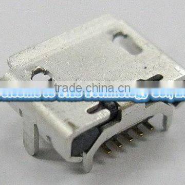 Micro USB Female Socket Micro5p/F Patch With Horns Matte-tin LCP FU" Copper photo-2