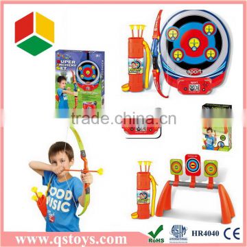 2016 promotion selling point kids bow and arrow with ABS material