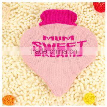 BS Heart Shaped 1000ml Rubber Hot Water Bottle photo-3
