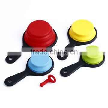 CBU02 4 PCS Silicone Measuring Spoons / Cheap Factory Price