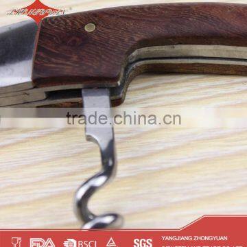 Mini Wooden Handle Corkscrew Wine Opener With Logo photo-6