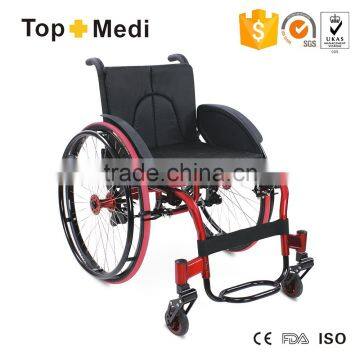 Topmedi leisure sport wheelchair manual