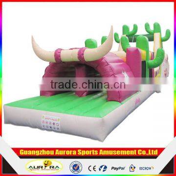 Customized giant Inflatable paintball obstacle, inflatable obstacle course for boot camp