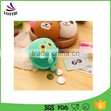 Lottie 3D Cartoon Animal CandyCheap Cute Birthday Gift Cartoon Animal Silicone Jelly Coin Purse Mini Wallet photo-6