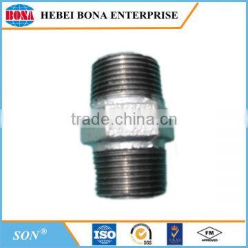Hot Dipped Galvanzed Plain End Malleable Iron Pipe Fittings