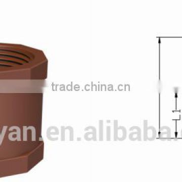 TY High quality PP threaded pipes&fittings FEMALE COUPLING B eco-friendly Cheap Price Full Size factory price list discount