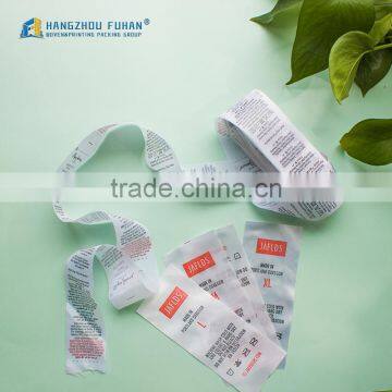 China Factory Custom Clothing Printed Care Labels photo-3