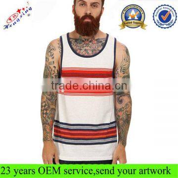 High Quality Cheap Custom 100 Cotton Men Tank Top