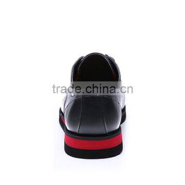 Best Quality Genuine Leather Casual Shoes Fashion for Men Brand China Factory, Top Grade Hot Sell Black Leather Shoes Casual photo-2