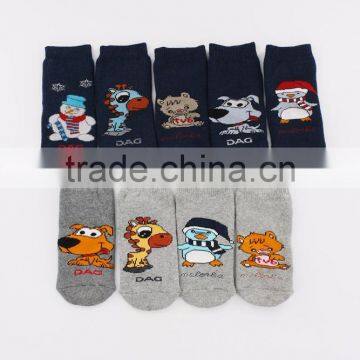 Children Boy Custom Non Slip Dots Terry School Socks photo-6