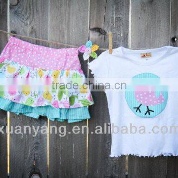 Newest Design Western Style Wholesale Children's Boutique Clothing Sets photo-2