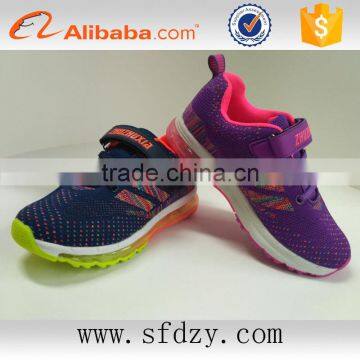 Light weight new style lace-up kids shoes running sport shoes china factory