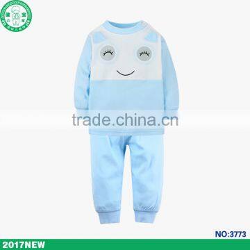 Beautiful Design Custom Printing Full Sleeve 2 Pcs Children Clothes Kids Pajamas photo-4