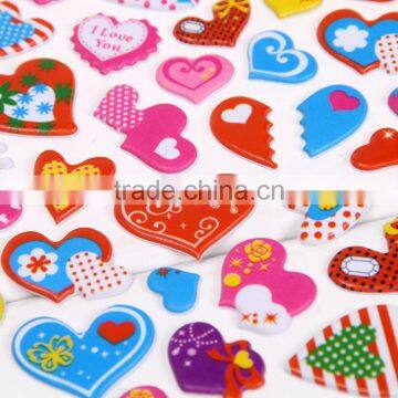 Children Puffy Sticker ,multicolor Decoration Stikcer Bubble DIY Sticker for Education photo-5