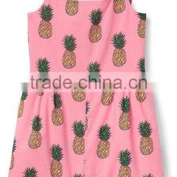 New Fashion Girl Jumpsuit Princess Pineapple Bow Romper Kids Girl Jumpsuit photo-4