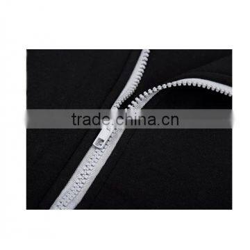 Wholesale Fashion Womens Zipper Slim Fit Hoodie Guangzhou photo-3