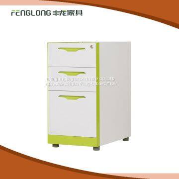 laboratory and library used stainless steel 3 drawer filing cabinet