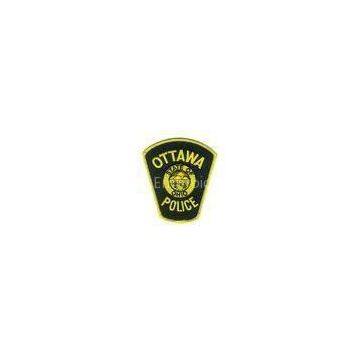 Design Iron on clothes embroidery digitizing / embroidered patches for patrol police