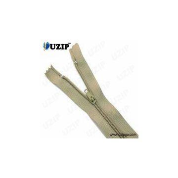 High Polished One Way Open End Nylon Zipper