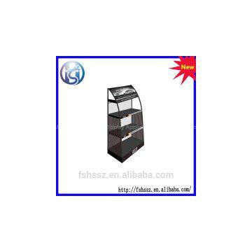 Lubricating oil display stand durable metal display rack