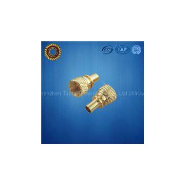 CNC Metal Pipe Parts For Electronic Cigarette , Brass Smoking Pipe Parts