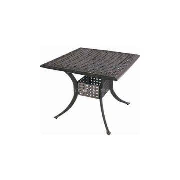 Polyrattan Square Dining Table