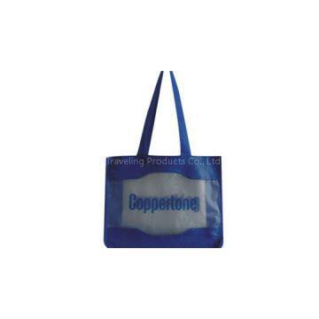 Coppertone Blue Transparent Beach Bag