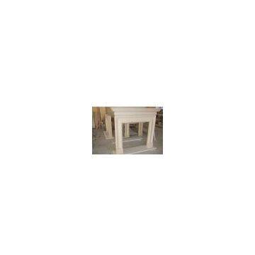 marble fireplace ,sandstone fireplace ,travertine fireplace