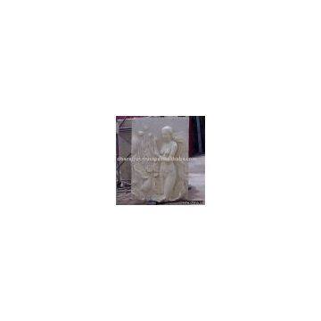 Sculptural Decorative Carved Plaque