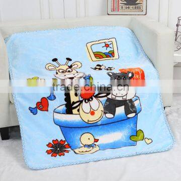 Autumn winter Leisure baby blanket thick keep warm