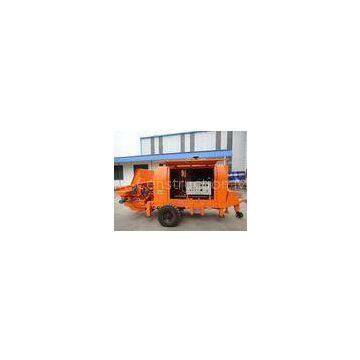 6 Storey Private Villa Small Concrete Pump With Mixer 45 kw 1800kg