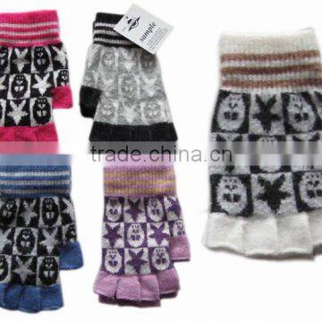 High quality China wholesale fingerless winter gloves