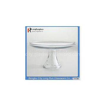 LongRun China New Products Glass Cake Stand for Special Event Fancy Glass Tableware with OEM Design