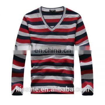 long sleeve men's dress stripe shirts for Spring/Autum / Winter