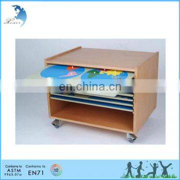 China Supplier Montessori Toys Material Educational Toys Map Puzzle Game photo-2
