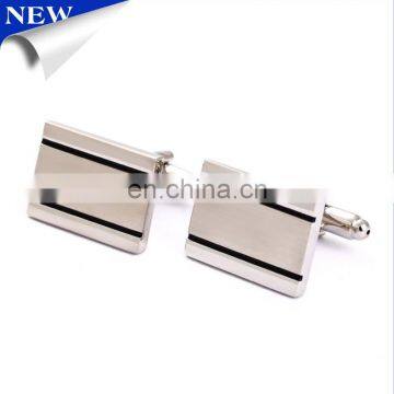 Elegant Square Cufflink Sliver cufflinks