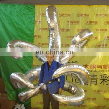 customized new design backpack giant inflatable octopus tentacle for advertising